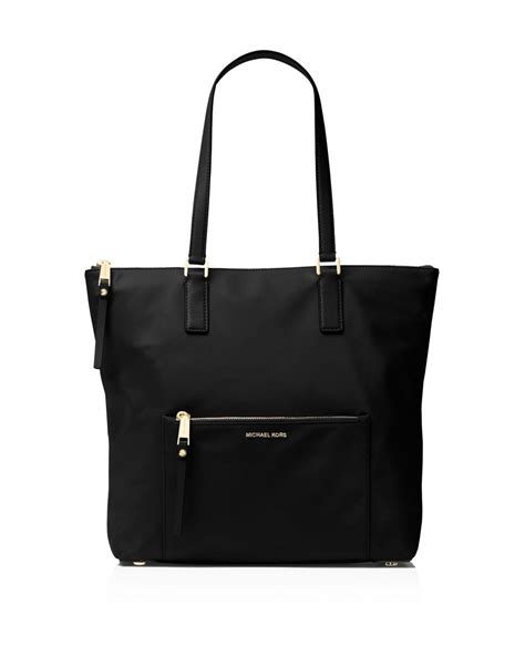 MICHAEL Michael Kors Ariana Large Nylon Tote (Black)